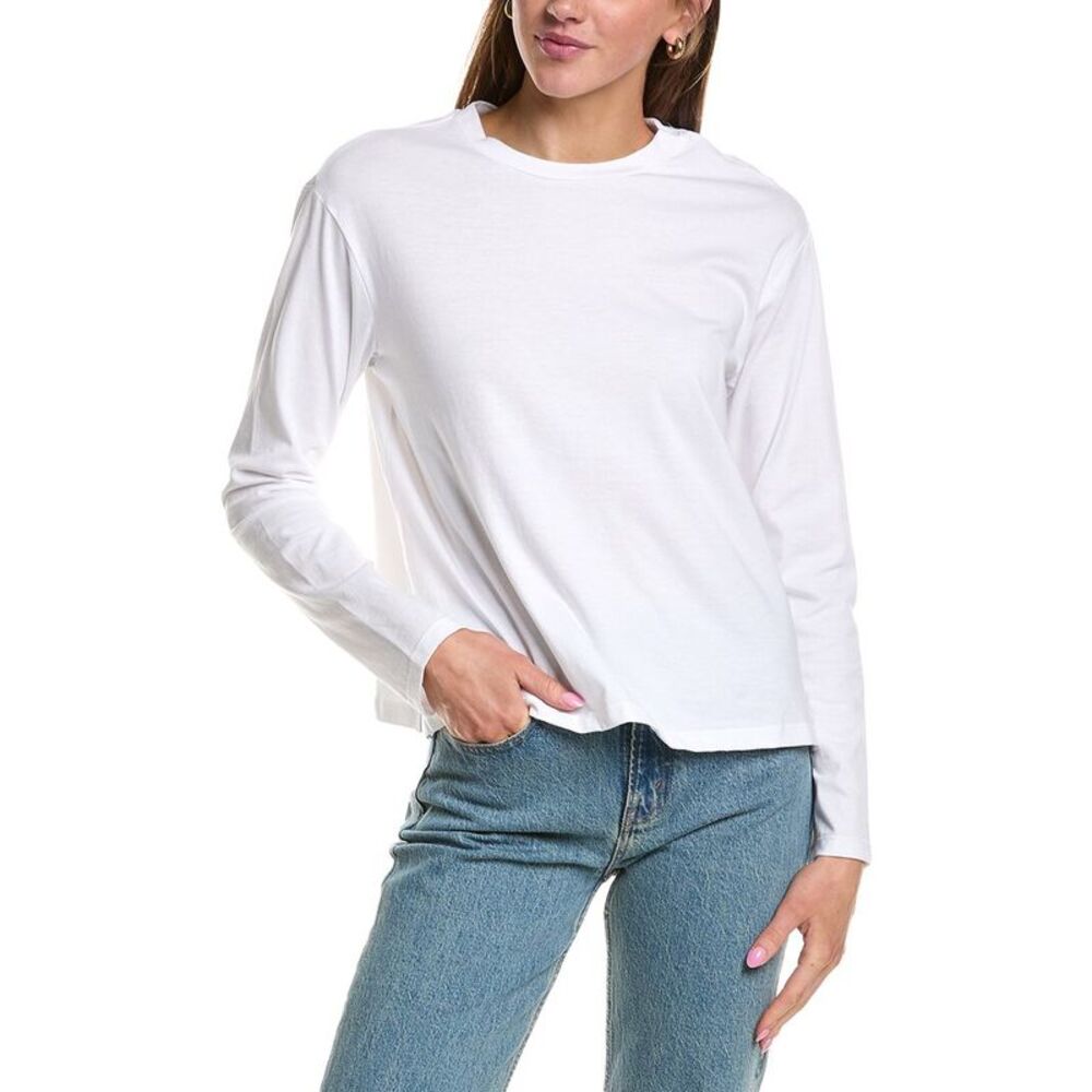 Rd Style Womens Noor Crewneck Top, White